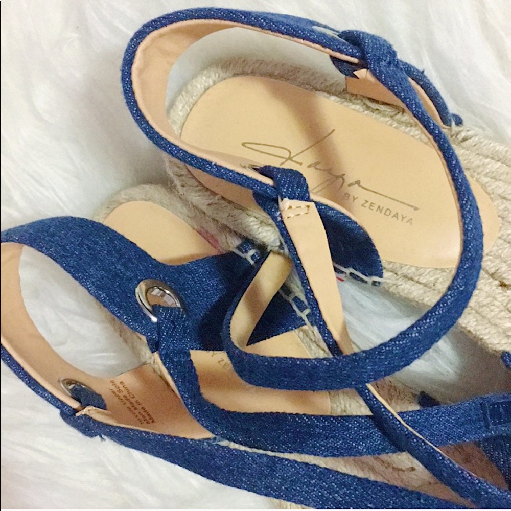 Daya by Zendaya Moore Wrap Espadrille Flat Sandals - Picture 6 of 8
